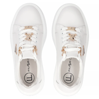 Leather sneakers Filippo DP6382/24 WH white