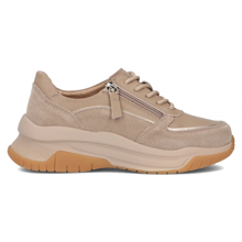 Leather sneakers Filippo DP6435/24 TP taupe