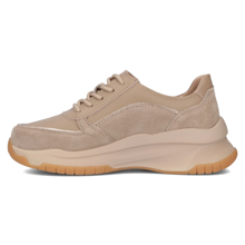 Leather sneakers Filippo DP6435/24 TP taupe