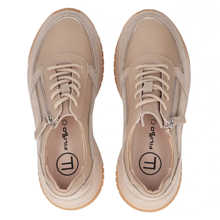 Leather sneakers Filippo DP6435/24 TP taupe