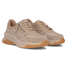 Leather sneakers Filippo DP6435/24 TP taupe