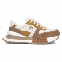 Leather sneakers Filippo DP6447/24 BE beige