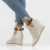 Wedge ankle boots Filippo DBT207/22 BE beige