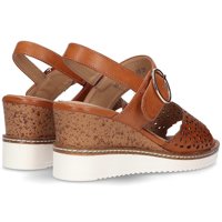 Wedge sandals Filippo DS2077/21 BR brown