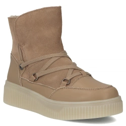 Leather ankle boots DBT7162/25 BE beige