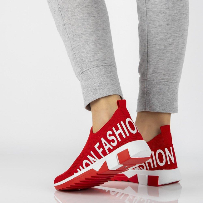 Sneakersy damskie Filippo DTN2297/21 RD czerwone