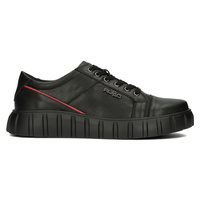 Skórzane Sneakersy Filippo MP942/23 BK czarne
