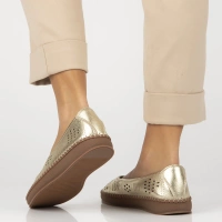Leather shoes Filippo DP6831/25 GO gold