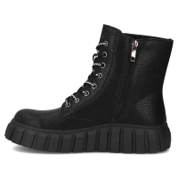 Leather ankle boots Filippo DBT7257/25 BK black