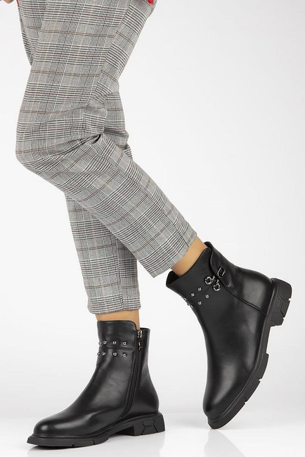 Botki Filippo DBT4043/22 BK czarne