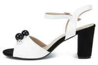 Sandals Filippo DS772/19 WH BK white
