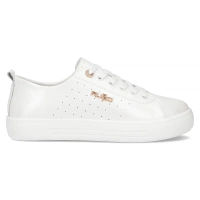 Leather sneakers Filippo DP7052/25 WH white