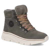 Leather ankle boots Filippo DBT7290/25 GR grey