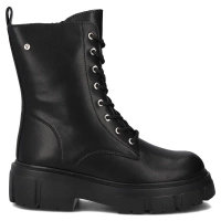 Skórzane botki typu workery Filippo DBT4759/25 BK czarne