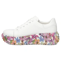 Leather sneakers Filippo DP7507/26 WH MLT white