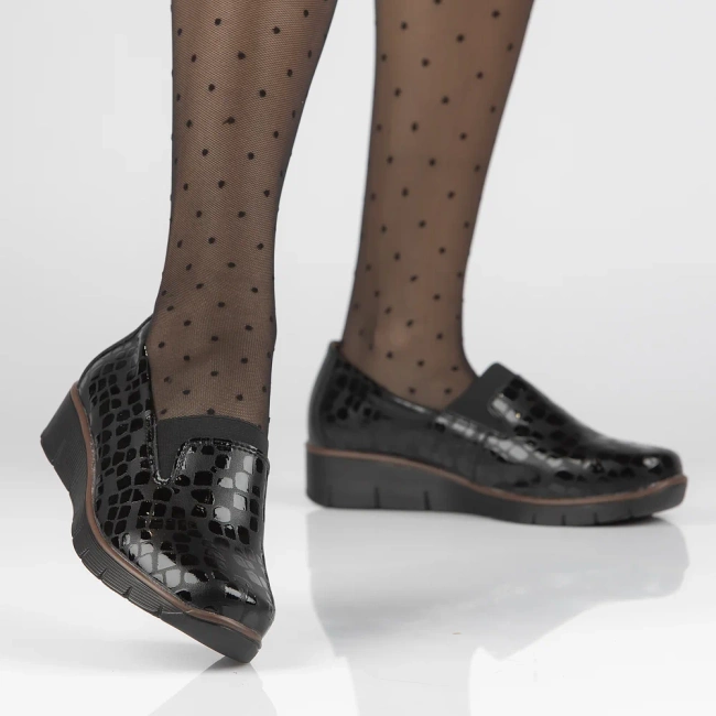 Leather shoes Filippo DP3160/22 BK black