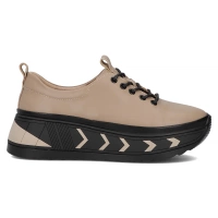 Leather sneakers Filippo DP6427/25 TP taupe