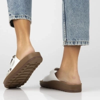 Klapki Filippo DK6892/25 WH białe