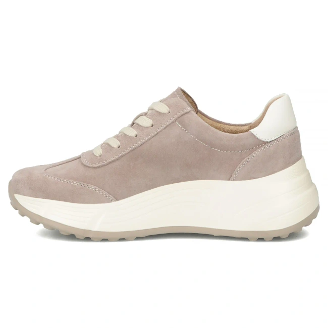 Leather sneakers Filippo DP7496/26 BE beige