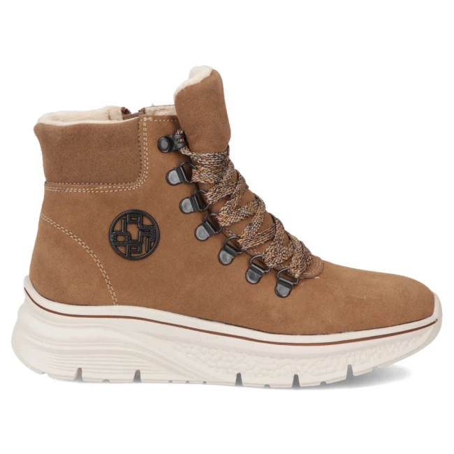 Leather ankle boots Filippo DBT7290/25 BR brown