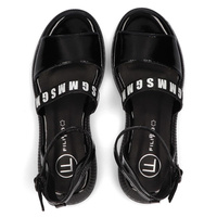 Wedge sandal Filippo DS2321/21 BK black
