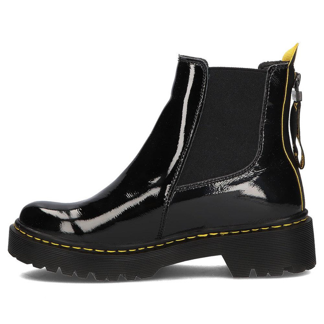 Skórzane glany Filippo GL500/21 BK czarne
