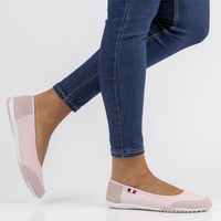 Leather shoes Filippo DP142/22 PI pink