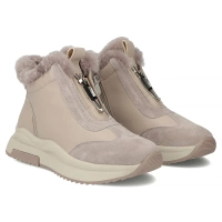 Leather ankle boots Filippo DBT7177/25 BE beige