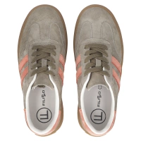 Leather sneakers Filippo DP6764/25 KH OK khaki