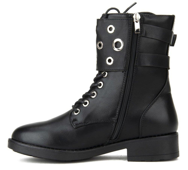 Botki Filippo DBT1015/19 BK czarne