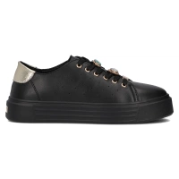 Skórzane sneakersy Filippo DP6854/25 BK czarne