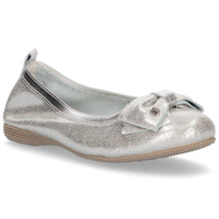 Leather ballerinas Filippo DP1409/20 SI silver