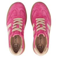 Leather sneakers Filippo DP6776/25 FH BE fuchsia