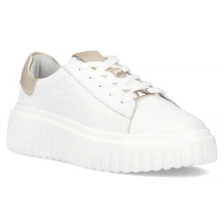 Leather sneakers Filippo DP7001/25 WH white