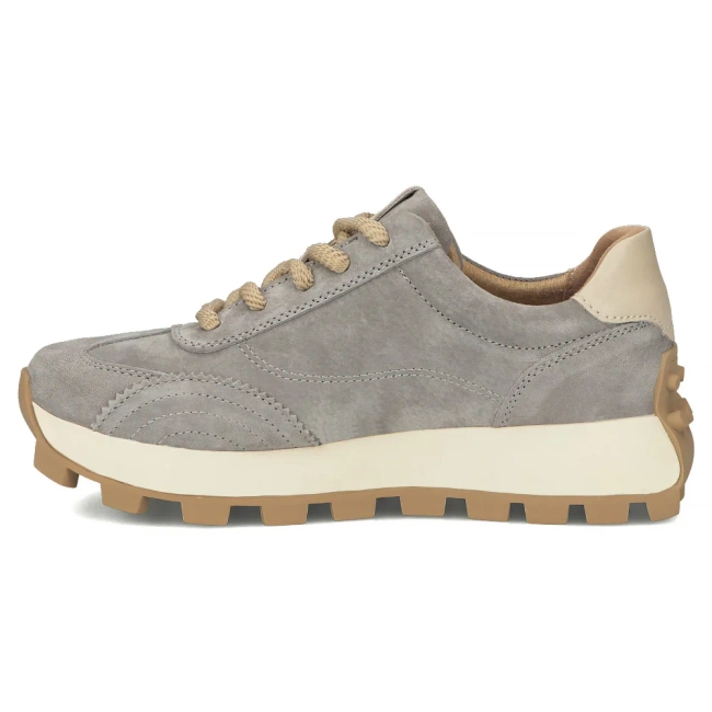 Leather sneakers Filippo DP7498/26 GR grey