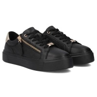 Leather shoes Filippo  DP7493/25 BK black