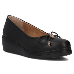 Leather shoes Filippo DP6857/25 BK black