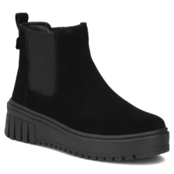Leather ankle boots Filippo DBT7279/25 BK black