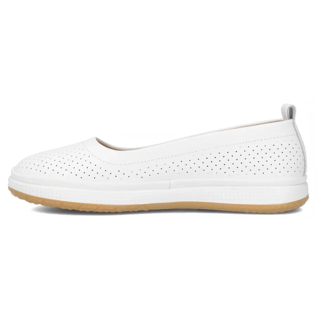 Leather shoes Filippo DP7008/25 WH white