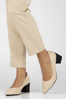 Leather pumps Filippo DP4433/23 BE beige
