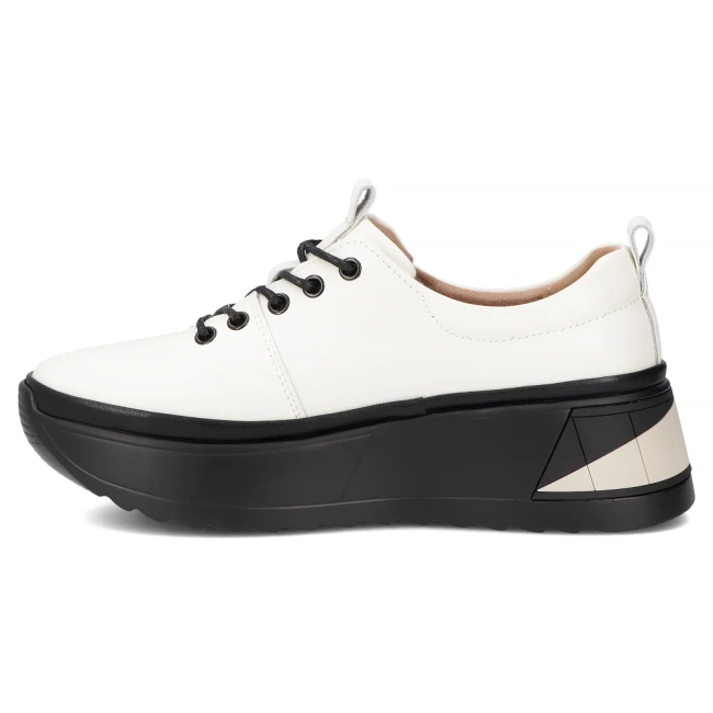 Leather sneakers Filippo DP6427/25 LT BE lightbeige