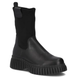 Leather ankle boots Filippo DBT7163/25 BK black