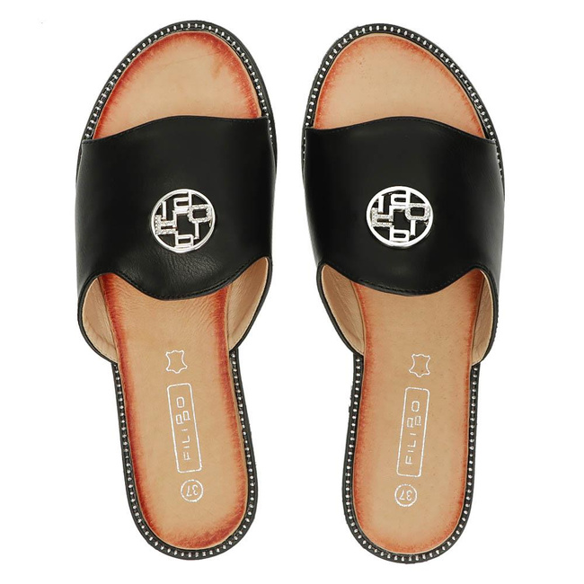 Slippers Filippo DK3668/22 BK black