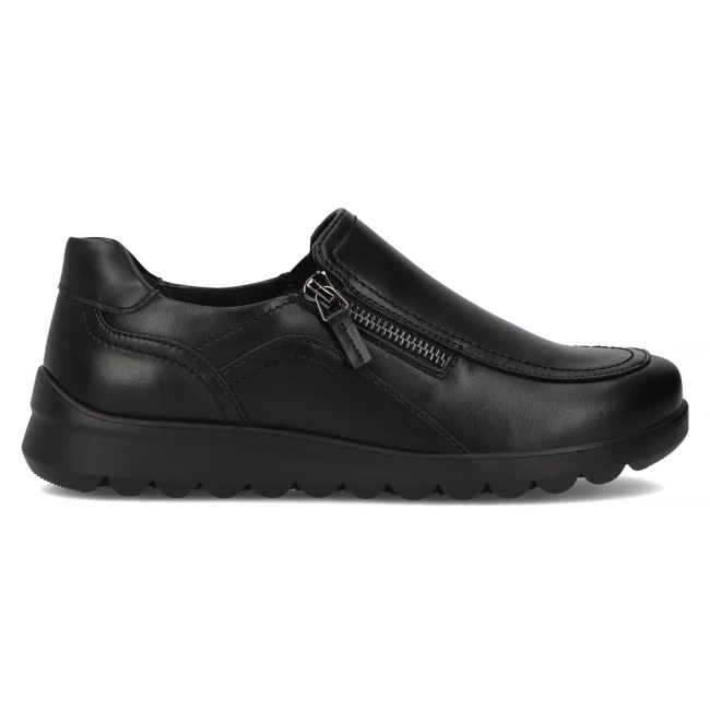 Leather shoes Filippo DP6631/24 BK black