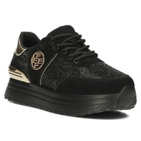 Skórzane Sneakersy damskie Filippo DP3538/23 BK D