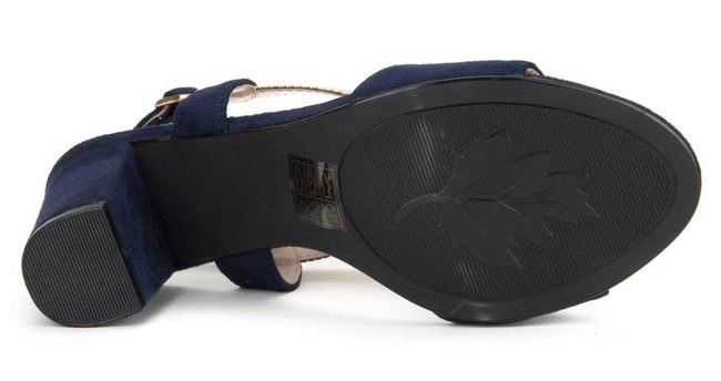 Sandały Filippo DS817/20 NV Navy