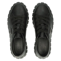 Leather sneakers Filippo DP4670/25 BK black