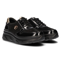 Leather Sneakers Filippo DP3185/22 BK black