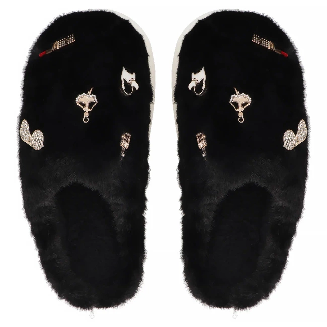 Slippers Filippo DK7478/25 BK black
