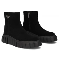 Leather ankle boots Filippo DBT6301/25 BK black